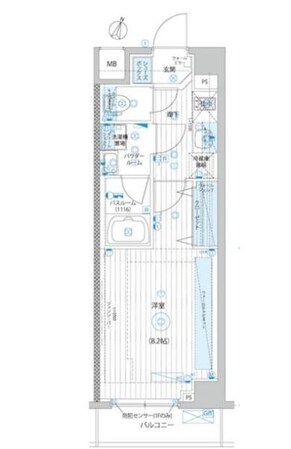 フュージョナル北赤羽DUEの物件間取画像
